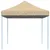 Produktbild 4 för Pop-Up hopfällbart partytält 410x279x315 cm beige