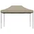 Produktbild 3 för Pop-Up hopfällbart partytält 410x279x315 cm taupe