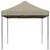 Produktbild 4 för Pop-Up hopfällbart partytält 410x279x315 cm taupe