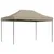 Produktbild 5 för Pop-Up hopfällbart partytält 410x279x315 cm taupe