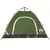 Produktbild 7 för Campingtält 3 personer grön snabbrest