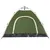 Produktbild 9 för Campingtält 3 personer grön snabbrest