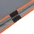 Produktbild 7 för Regnponcho med huva 2-i-1 grå och orange 223x145 cm