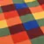 Produktbild 5 för Picknickfilt vikbar flerfärgad pläd 200x200 cm sammet