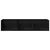 Produktbild 5 för Väggskåp 2 st svart 75x18x16,5 cm konstruerat trä