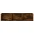 Produktbild 5 för Väggskåp 2 st rökfärgad ek 75x18x16,5 cm konstruerat trä