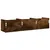 Produktbild 8 för Väggskåp 2 st rökfärgad ek 75x18x16,5 cm konstruerat trä