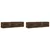 Produktbild 2 för Väggskåp 2 st brun ek 75x18x16,5 cm konstruerat trä