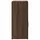 Skänk brun ek 60x31x70 cm konstruerat trä