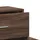 Skänk brun ek 60x31x70 cm konstruerat trä
