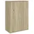 Produktbild 2 för Skänk sonoma-ek 60x31x84 cm konstruerat trä