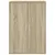 Produktbild 5 för Skänk sonoma-ek 60x31x84 cm konstruerat trä