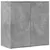 Produktbild 2 för Skänk betonggrå 79x38x80 cm konstruerat trä