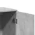 Produktbild 9 för Skänk betonggrå 79x38x80 cm konstruerat trä