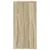 Produktbild 7 för Skänk sonoma-ek 60x39x80 cm konstruerat trä