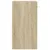 Produktbild 7 för Sängbord 2 st sonoma-ek 35x34x65 cm konstruerat trä