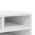 Produktbild 8 för Skrivarställ vit 49x40x22,5 cm konstruerat trä