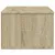 Produktbild 6 för Skrivarställ sonoma-ek 40x32x22,5 cm konstruerat trä