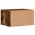 Produktbild 7 för Skrivarställ rökfärgad ek 40x32x22,5 cm konstruerat trä