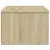Produktbild 7 för Skrivarställ sonoma-ek 40x32x22,5 cm konstruerat trä