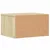 Produktbild 8 för Skrivarställ sonoma-ek 40x32x22,5 cm konstruerat trä