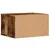 Produktbild 8 för Skrivarställ rökfärgad ek 40x32x22,5 cm konstruerat trä
