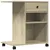 Produktbild 2 för Skrivarställ med hjul sonoma-ek 60x40x68,5 cm