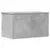Produktbild 2 för Förvaringslåda betonggrå 60x35x35 cm konstruerat trä