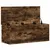 Produktbild 7 för Förvaringslåda rökfärgad ek 90x35x35 cm konstruerat trä