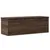 Produktbild 2 för Förvaringslåda brun ek 102x35x35 cm konstruerat trä