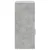 Produktbild 6 för Förvaringsskåp betonggrå 56,5x39x90 cm konstruerat trä