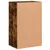 Produktbild 7 för Förvaringsskåp rökfärgad ek 56,5x39x90 cm konstruerat trä