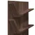 Produktbild 8 för Vägghylla 4-hyllor brun ek 33x16x90 cm
