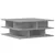 Produktbild 7 för Soffbord betonggrå 70x70x29 cm konstruerat trä