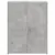Produktbild 4 för Dokumentskåp betonggrå 60x32x77,5 cm konstruerat trä