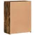 Produktbild 6 för Dokumentskåp rökfärgad ek 60x32x77,5 cm konstruerat trä