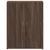 Produktbild 4 för Dokumentskåp brun ek 60x32x77,5 cm konstruerat trä