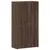 Produktbild 2 för Dokumentskåp brun ek 60x32x115 cm konstruerat trä