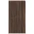 Produktbild 4 för Dokumentskåp brun ek 60x32x115 cm konstruerat trä