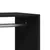 Produktbild 9 för Garderob svart 77x48x102 cm konstruerat trä