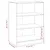 Produktbild 10 för Garderob sonoma-ek 77x48x102 cm konstruerat trä
