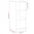Produktbild 10 för Garderob sonoma-ek 48x41x102 cm konstruerat trä
