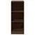 Produktbild 5 för Garderob brun ek 48x41x102 cm konstruerat trä