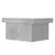 Produktbild 7 för Soffbord betonggrå 80x55x40 cm konstruerat trä