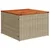 Produktbild 6 för Loungegrupp för trädgården m. dynor 11 delar beige konstrotting