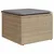 Produktbild 6 för Soffgrupp för trädgården med dynor 13 delar beige konstrotting