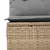 Produktbild 8 för Soffgrupp för trädgården med dynor 13 delar beige konstrotting