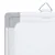 Produktbild 5 för Magnetisk whiteboard 40x40x1,7 cm aluminium