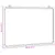 Produktbild 6 för Magnetisk whiteboard 80x60x1,7 cm aluminium