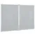 Produktbild 4 för Magnetisk whiteboard hopfällbar 100x80x1,7 cm aluminium